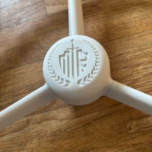 3 Speichen Lenkrad Weiß, geeignet für Thrustmaster T300, TX, T500, T-GT